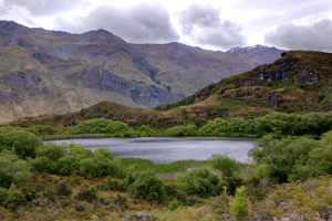 Beautiful view from the climbing area near Wanaka