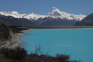 A gorgeous setting for Mt Cook