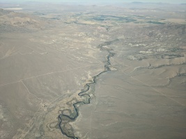 The Walker River and Smith Valley in the distance