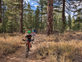 Sunday afternoon bike ride on the Emigrant Trail