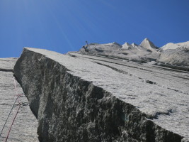 On top of the lieback pitch