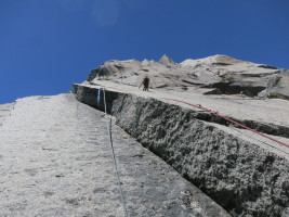 The 5.11c face pitch. It was very ugly..