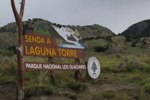 Hiking to Laguna Torre (hoping to get a view of Cerro Torre)