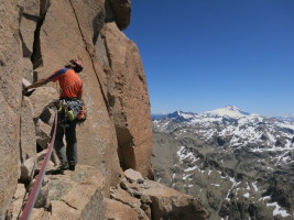 Scoping out the 4th pitch, which was a bit tricky