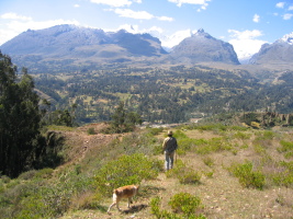 local farmer in the hills surrounding the city