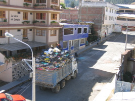 Garbage truck again... amusing!