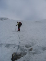 me climbing (photo by marta)