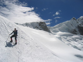 me climbing (photo by marta)