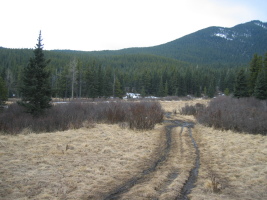 this is just after the junction, going to the Prairie creek link