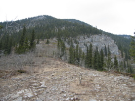 the last steep climb (even though it does not look steep here)