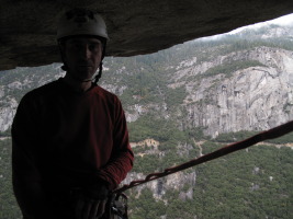 In the cave before the top pitch