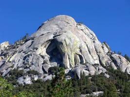 Voodoo Dome, which we tried to climb.