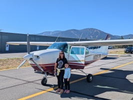 Flying Jess and Penny back to the Bay Area, so they can catch their flight from SFO to Spain