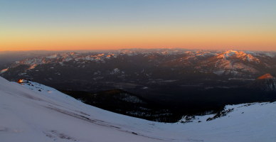 The top of giddy-giddy gulch, where we caught sunrise.