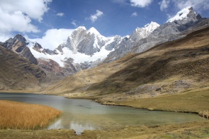 The lake we camped at