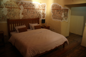Unbelievable room at the Loki hostel in Cuzco