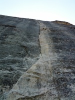 The Line - one of the most classic climbs at the Leap, nice warm up