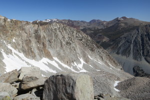 The edge of the Dana Plateau