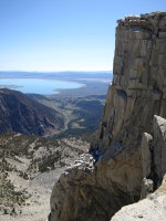 Third Pillar of Dana again, looking sweet! Mono Lake/highway 120 in the background