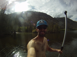 Sup'ing selfie (I was trying to figure out if the gopro was working)