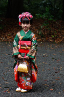 Another girl in a Kimono