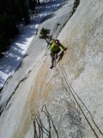 On the first pitch of West Crack