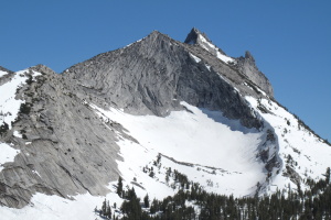 Back side of Cathedral Peak (and Eichorn)
