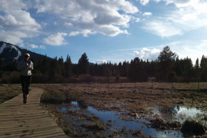 Running in Martis Valley