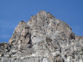 The crux, Firmin Tower (5.9 chimney)