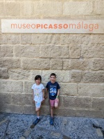 Picasso museum in Malaga