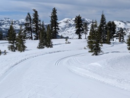 Epic late season conditions at Tahoe Donner XC