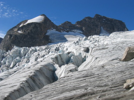 quite a mean-looking glacier!