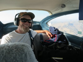 Logan our videographer, loving flying!