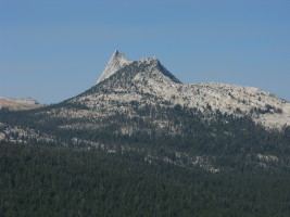 Cathedral Peak from Lembert Dome
