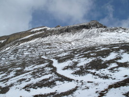 The last bit to the summit of East End of Rundle