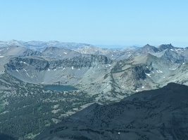 Leavitt Peak and lake