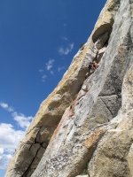 On the first pitch of Serrated Edge