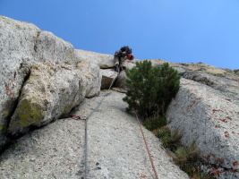 On the last pitch of Serrated Edge