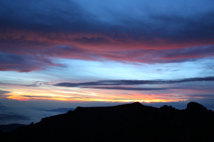 Sunrise on top of Mt Kinabalu