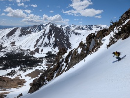Dunderberg S couloir delivering the goods
