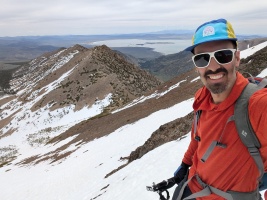 Quick jaunt up to South Peak before we leave