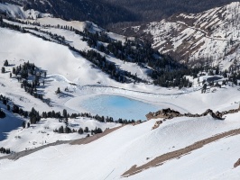 Lake Helen plowing in progress at Lassen... still a ways to go for the road to open.