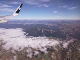 Final approach to Christchurch