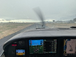 A sprinkle of rain in Palo Alto!