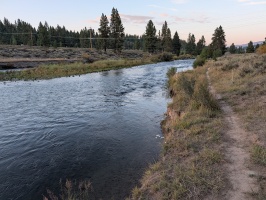 Run along the Truckee River