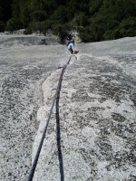 First pitch of Serenity Crack again. So hot, I was dripping sweat!