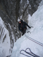 Jason topping out on the very last pitch!