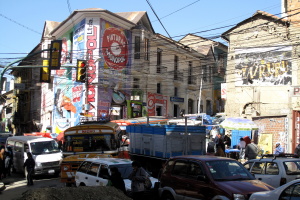 The crazy streets of La Paz