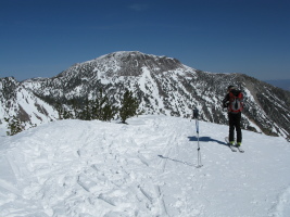 the top of Tamarack with Rose in the background