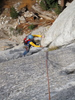 On the “4th class” approach pitch of Crescent Arch
